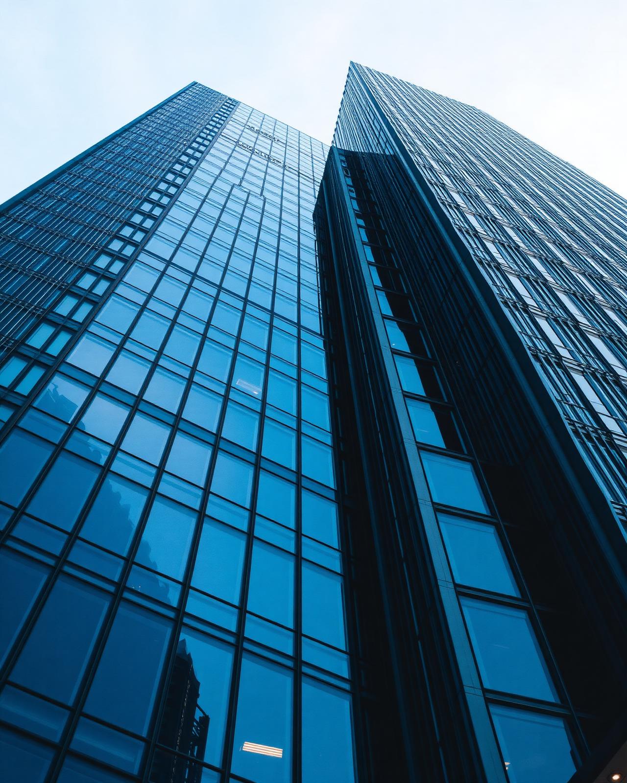 Modern skyscraper served by Peaks Elevator systems